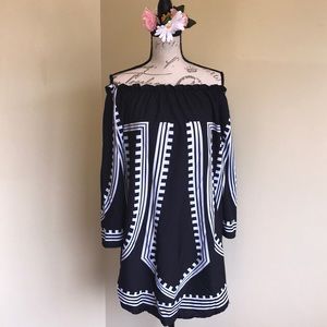 Women’s off shoulder tunic